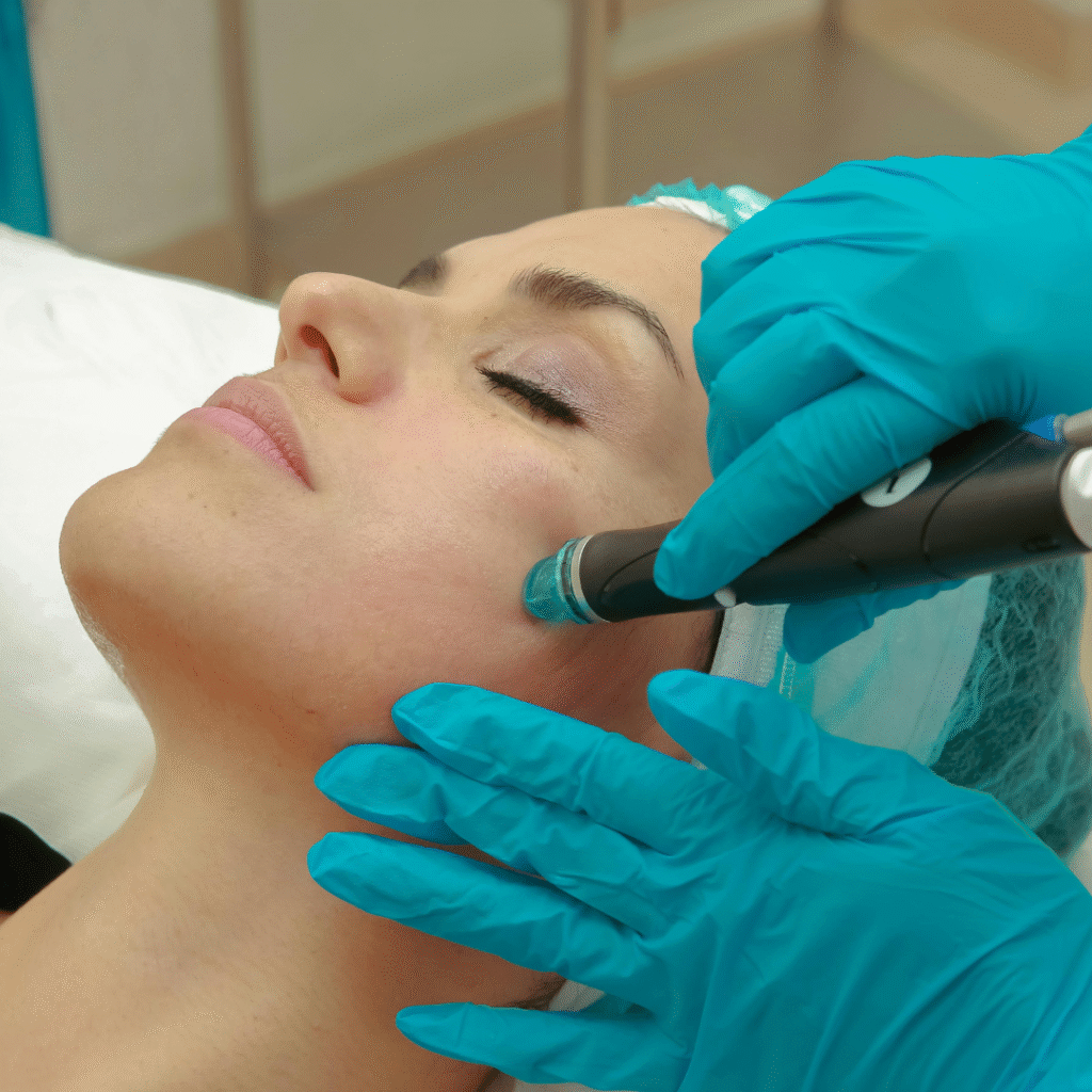 Skin rejuvenation laser treatment